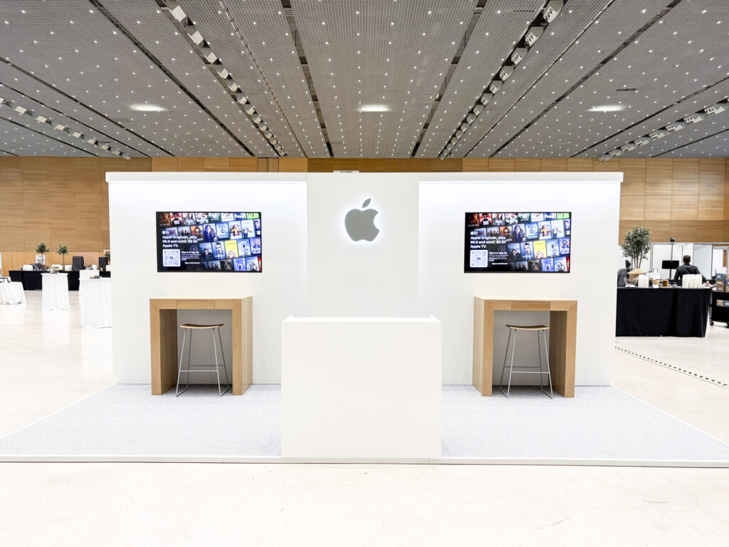 Construimos junto a Evolution Events el stand de Apple en ACM CHI Conference 2026